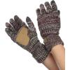 imageCC Unisex Cable Knit Winter Warm AntiSlip Touchscreen Texting GlovesBurgOliveGray