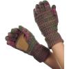 imageCC Unisex Cable Knit Winter Warm AntiSlip Touchscreen Texting GlovesHot PkOliveCamel