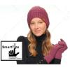 imageCC Unisex Cable Knit Winter Warm AntiSlip Touchscreen Texting GlovesSimple Deep Pine