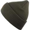 imageCC Unisex Plain Cuff Skull Cap Winter Knit Beanie HatDark Olive