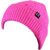 imageCC Unisex Plain Cuff Skull Cap Winter Knit Beanie HatDistressed Fuchsia