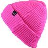 imageCC Unisex Plain Cuff Skull Cap Winter Knit Beanie HatDistressed Fuchsia
