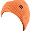 imageCC Unisex Plain Cuff Skull Cap Winter Knit Beanie HatDistressed Orange Tiger