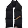 imageCC Unisex Soft Slim Warm Insulating Quilted Puffer Scarf NeckwarmerBlack