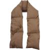 imageCC Unisex Soft Slim Warm Insulating Quilted Puffer Scarf NeckwarmerCoffee