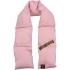imageCC Unisex Soft Slim Warm Insulating Quilted Puffer Scarf NeckwarmerRose
