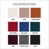 imageCC Unisex Soft Stretch Confetti Boucle Yarn Knit Beanie and Matching Fringe Scarf SetWine