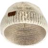 imageCC Unisex Solid Color Warm Boucle Knit Skull Cap Cuff BeanieBeige