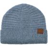 imageCC Unisex Solid Color Warm Boucle Knit Skull Cap Cuff BeanieDenim