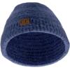 imageCC Unisex Solid Color Warm Boucle Knit Skull Cap Cuff BeanieEvening Blue