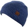 imageCC Unisex Solid Color Warm Boucle Knit Skull Cap Cuff BeanieEvening Blue