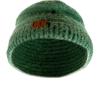 imageCC Unisex Solid Color Warm Boucle Knit Skull Cap Cuff BeanieForest Green