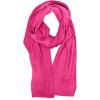 imageCC Unisex Winter Thick Ribbed Knit Stretchy Plain Extra Long Scarf WrapHot Pink