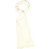 imageCC Unisex Winter Thick Ribbed Knit Stretchy Plain Extra Long Scarf WrapIvory