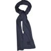 imageCC Unisex Winter Thick Ribbed Knit Stretchy Plain Extra Long Scarf WrapNavy