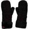 imageCC Unisex Winter Warm Inner Fuzzy Lined AntiSlip Cuff MittensBlack