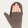 imageCC Waffle Knit Mittens For Women  Acrylic Stretchable Soft Warm Knit Cold weather Winter GlovesConvertible  Mocha