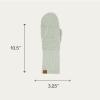 imageCC Waffle Knit Mittens For Women  Acrylic Stretchable Soft Warm Knit Cold weather Winter GlovesConvertible  Sage