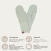 imageCC Waffle Knit Mittens For Women  Acrylic Stretchable Soft Warm Knit Cold weather Winter GlovesConvertible  Sage