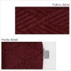 imageCC Winter Fuzzy Fleece Lined Thick Knitted Diagonal Stripes CrissCross Pattern Headband Headwrap HW2060A Snuggly Soft Yarm  Berry