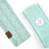 imageCC Winter Fuzzy Fleece Lined Thick Knitted Diagonal Stripes CrissCross Pattern Headband Headwrap HW2060Mint
