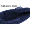 imageCC Winter Fuzzy Fleece Lined Thick Knitted Diagonal Stripes CrissCross Pattern Headband Headwrap HW2060Natural Greyconfetti