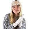 imageCC Winter Warm EcoFriendly Knit Chenille Touchscreen Texting GlovesIvory