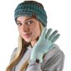 imageCC Winter Warm EcoFriendly Knit Chenille Touchscreen Texting GlovesMint