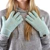 imageCC Winter Warm EcoFriendly Knit Chenille Touchscreen Texting GlovesMint