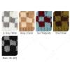 imageCC Winter Warm EcoFriendly Recycled Yarn MittensCheckered Light GrayWhite