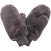 imageCC Women Thick Faux Fur  Sherpa Fleece Lined Warm Winter MittensFaux Furdk Mel Greycc