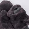 imageCC Women Thick Faux Fur  Sherpa Fleece Lined Warm Winter MittensFaux Furdk Mel Greycc