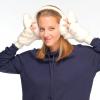 imageCC Women Thick Faux Fur  Sherpa Fleece Lined Warm Winter MittensFaux Furivorycc