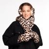 imageCC Women Thick Faux Fur  Sherpa Fleece Lined Warm Winter MittensFaux Furleo Beige