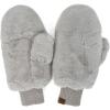 imageCC Women Thick Faux Fur  Sherpa Fleece Lined Warm Winter MittensFaux Furlt Mel Grey