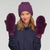 imageCC Women Thick Faux Fur  Sherpa Fleece Lined Warm Winter MittensFaux Furpurple