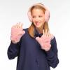 imageCC Women Thick Faux Fur  Sherpa Fleece Lined Warm Winter MittensFaux Furrosecc