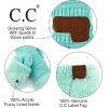 imageCC Women Thick Faux Fur  Sherpa Fleece Lined Warm Winter MittensMint Thick Solid