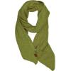 imageCC Womens Boucle Knit Bias Cut Whipstitched Edged Long Scarf WrapGuacamole