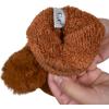 imageCC Womens Faux Fur Wrist Length Fingerless Sherpa Lined Convertible Mittens GlovesCoffee