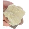 imageCC Womens Faux Fur Wrist Length Fingerless Sherpa Lined Convertible Mittens GlovesMocha