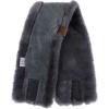imageCC Womens Soft Faux Fur Feel Sherpa Lined Ear Warmer Headband HeadwrapDark Gray