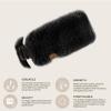 imageCC Womens Soft Faux Fur Feel Sherpa Lined Ear Warmer Headband HeadwrapElasticblack