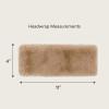 imageCC Womens Soft Faux Fur Feel Sherpa Lined Ear Warmer Headband HeadwrapElasticcamel