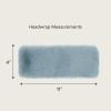 imageCC Womens Soft Faux Fur Feel Sherpa Lined Ear Warmer Headband HeadwrapElasticdusty Blue
