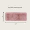 imageCC Womens Soft Faux Fur Feel Sherpa Lined Ear Warmer Headband HeadwrapElasticrose