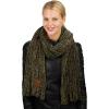 imageCC Womens Ultra Soft Chenille Ribbed Thick Warm Knit Shawl Wrap ScarfNew Olive