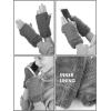 imageCC Womens Warm Knit Fingerless Half Finger Fleece Lined Winter GlovesBlack