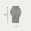 imageCC Womens Warm Knit Fingerless Half Finger Fleece Lined Winter GlovesBow  Grey