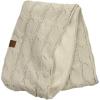 imageCC Womens Winter Cable Knit Sherpa Lined Warm Infinity Pullover ScarfBeige